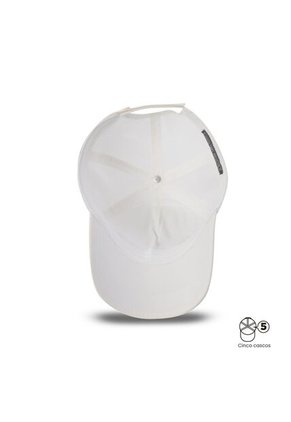 Gorra Beisbolera Relyx 3.0 Con Filtro UV Color Blanca