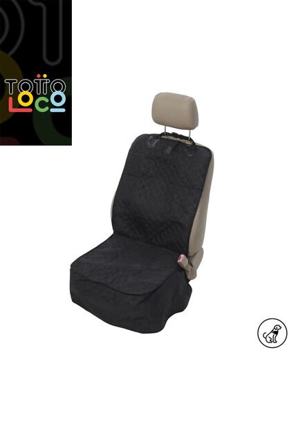 Protector De Carro Para Mascotas Silla Copiloto Jaunts Negro