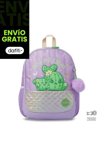 Morral Para Niña Kacty Mediano Morado Totto