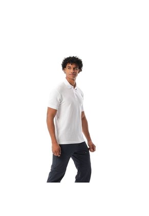 Camisa Polo Para Hombre Basic Cad Blanca