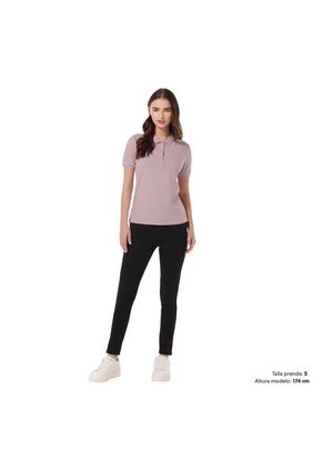Camisa Polo Chechi Para Mujer Rosada