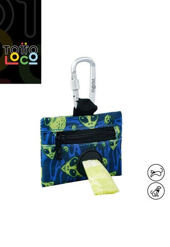 Dispensador De Bolsas Para Perro Jaso Azul Totto