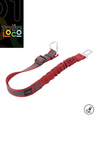 Correa Para Perro Simba Rojo/Negro Totto