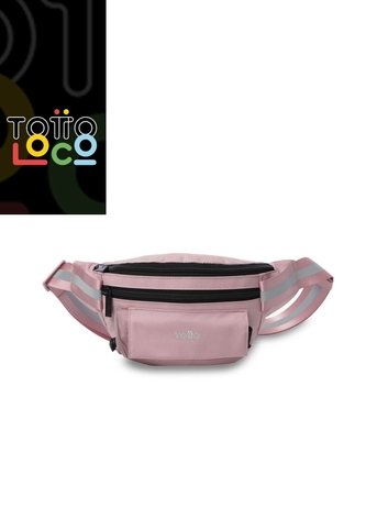 Riñonera Mujer Running 2.0 Mediana Color Rosada Totto