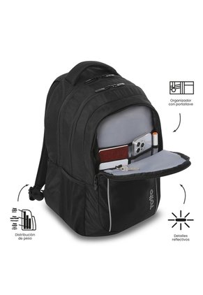 Morral Ejecutivo Porta PC 15" Datar 2.0 Negro Hombre