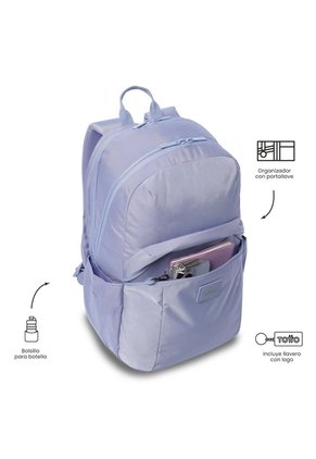 Morral Universitario Trik 2.0 Porta PC 15" Morado Mujer