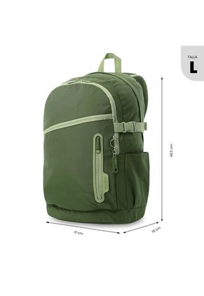 Morral Universitario Porta PC 16" Mina Verde Hombre