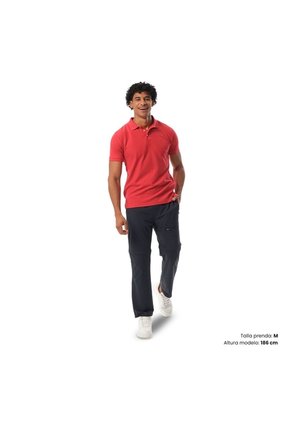 Camisa Polo Para Hombre Basic Cad Rosada