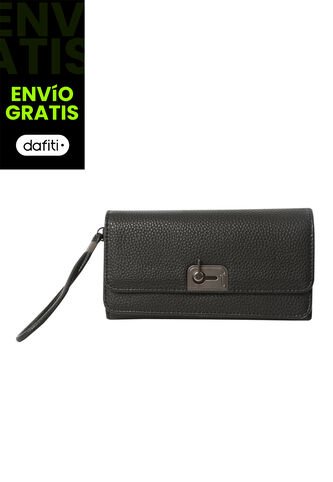 Billetera Smooth Sub Con RFID Blocker Negra Totto