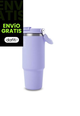 Termo Para Agua Matt 1.200 Ml Color Morado Totto
