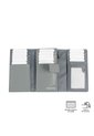 Billetera Style Don Con RFID Blocker Gris de Totto