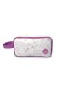 Cartuchera Escolar Grande Para Niña 2 Cuerpos Tie Blanca/Rosada de Totto
