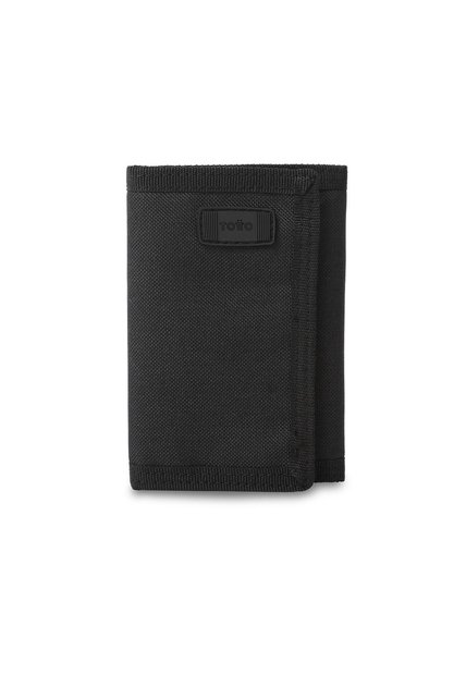 Billetera Hombre Riva Pequeña Con RFID Blocker Negra