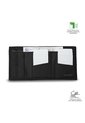Billetera Hombre Riva Pequeña Con RFID Blocker Negra de Totto