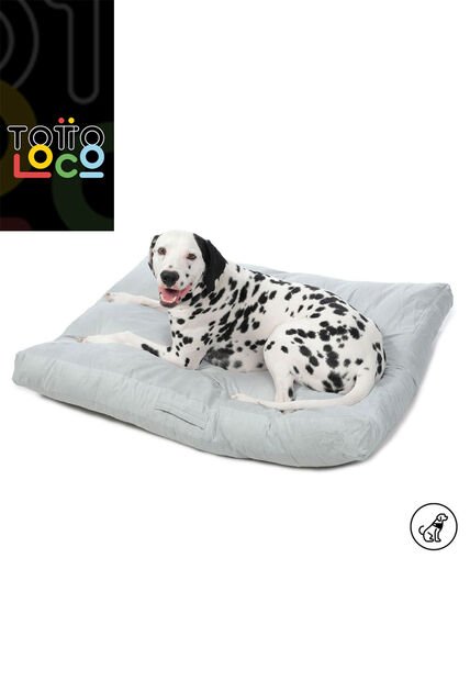 Cama Para Perro Zeus L Color Gris