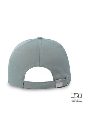 Gorra Beisbolera Iconic Color Verde/Gris/