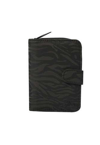 Billetera Texture Twi Con RFID Blocker Negra Totto