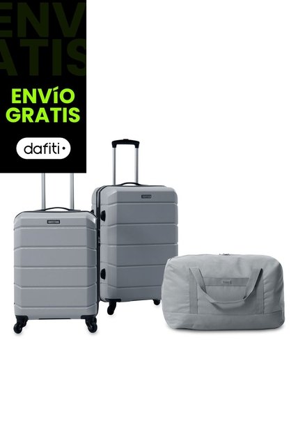 Combo De Viaje Maletas Rayatta Cabina + Mediana + Tula