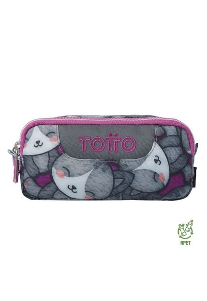 Cartuchera Multiuso Sobre Gris