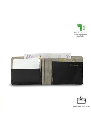 Billetera Hombre Nexus Pequeña Con RFID Blocker Beige