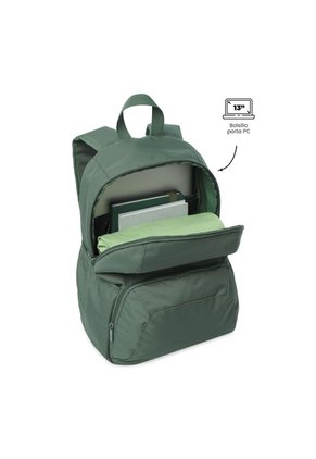 Morral Universitario Gammato 2.0 Porta PC 13" Verde Hombre