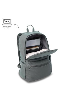 Morral Universitario Dragonar Nilo Porta PC 13" Gris