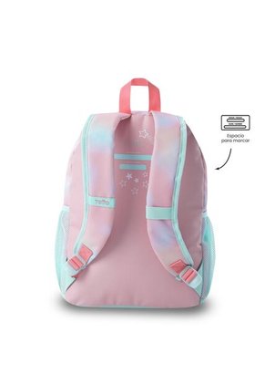 Morral Para Niña Rainbow Star Mediano Rosado