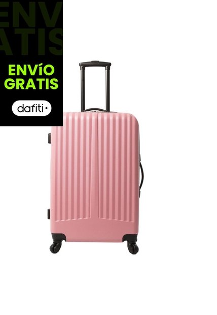 Maleta De Viaje Bodega 23 Kg Rocka Rosa Claro Totto