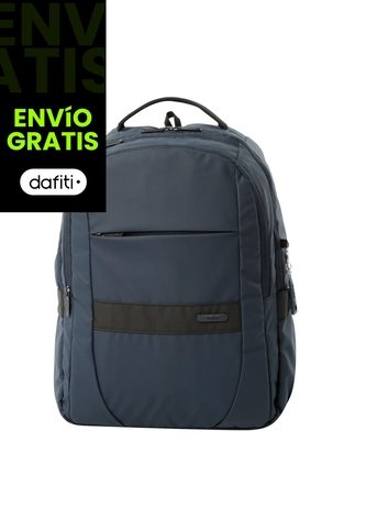 Morral Mochila Para Hombre Porta Pc Azul Wivetto Totto Totto