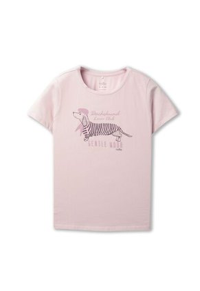Camiseta Estampada Para Mujer Prime Manga Corta Rosada