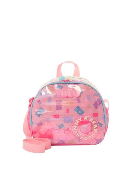 Lonchera Con Aislamiento Térmico Gummy Bear Rosado