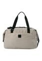 Tula De Viaje Weekender Mediana Color Beige de Totto