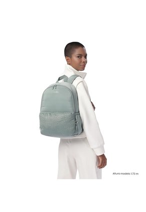 Morral Universitario Palencia Porta PC 13" Verde Mujer