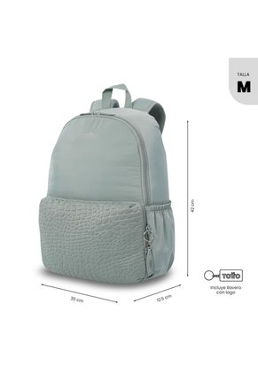 Morral Universitario Palencia Porta PC 13" Verde Mujer