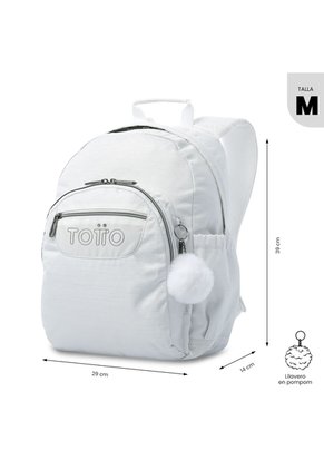 Morral Juvenil Porta PC 13" Gommas Neo Blanco