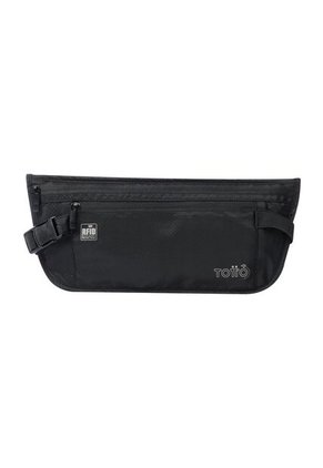 Canguro Invisible De Viaje Security Con RFID Blocker Negro
