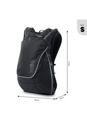 Morral Outdoor Hidratante Summit 12 Pequeño Negro