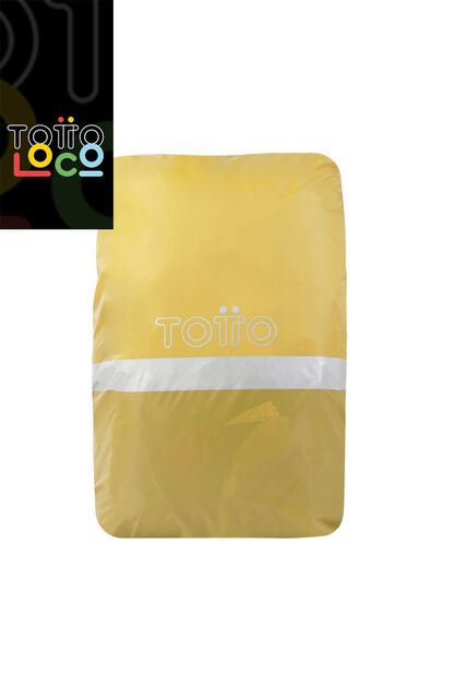 Forro Impermeable Rain Cover Plegable Para Maleta Amarilla