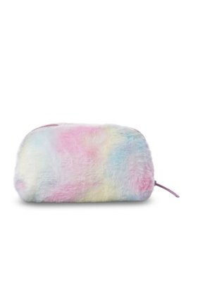 Cartuchera Escolar En Peluche Para Niña Fluffy Rosada