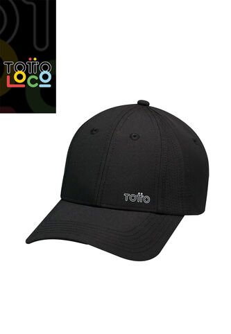 Gorra Beisbolera Splity Negra Totto