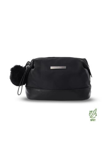 Cosmetiquera Multiuso Adelaide Grande Negro Totto