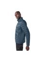 Chaqueta Acolchada Para Hombre Palmero Con Strap Azul de Totto
