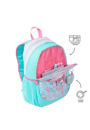 Morral Para Niña Pink Ocean L Azul