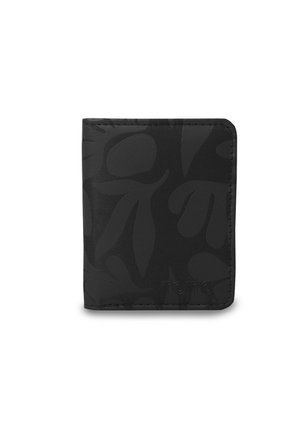 Billetera Mujer Texture Pequeña Con RFID Blocker Negra