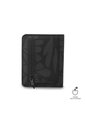 Billetera Mujer Texture Pequeña Con RFID Blocker Negra de Totto
