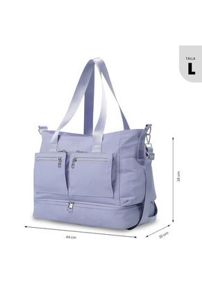 Bolso Para Mujer Maxi Tote Grande Morado
