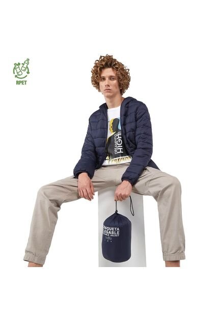 Chaqueta Acolchada Para Hombre MKP Totto