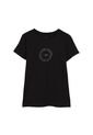 Camiseta Estampada Para Mujer Prime Negra de Totto