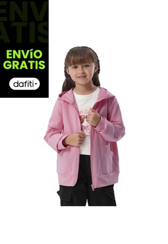 Buzo Para Niña Tapir Abierto Color Rosado Totto