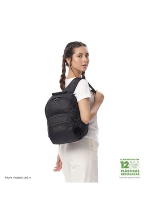 Morral Juvenil Porta PC 13" Gommas Neo Negro